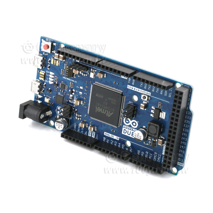 Arduino Compatible microcontroller board based on the Atmel SAM3X8E ARM Cortex-M3 CPU - 98442 Product Image