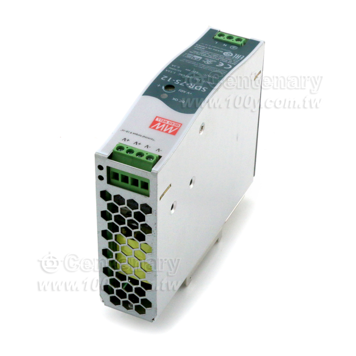 MEAN WELL_75W Single Output Industrial DIN Rail With Power Supply - 97638 Product Image