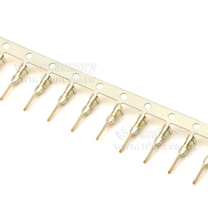Male contact tin 24-28awg Crimping Contact for In-line Plug - 166719 Product Image