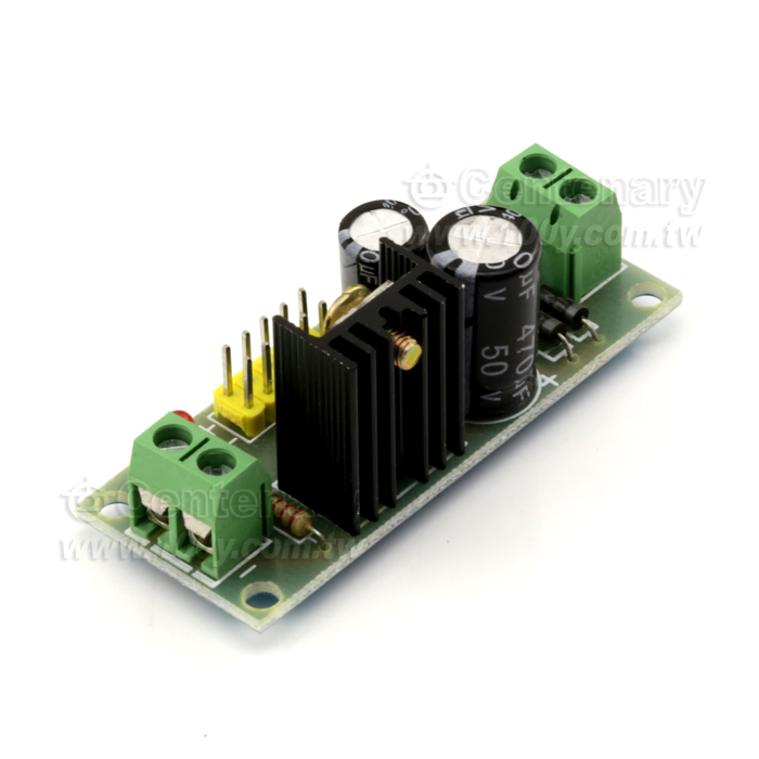 三端穩壓器模組 In:14.5V-30V Out:12V/1.2A - 34580 產品圖片