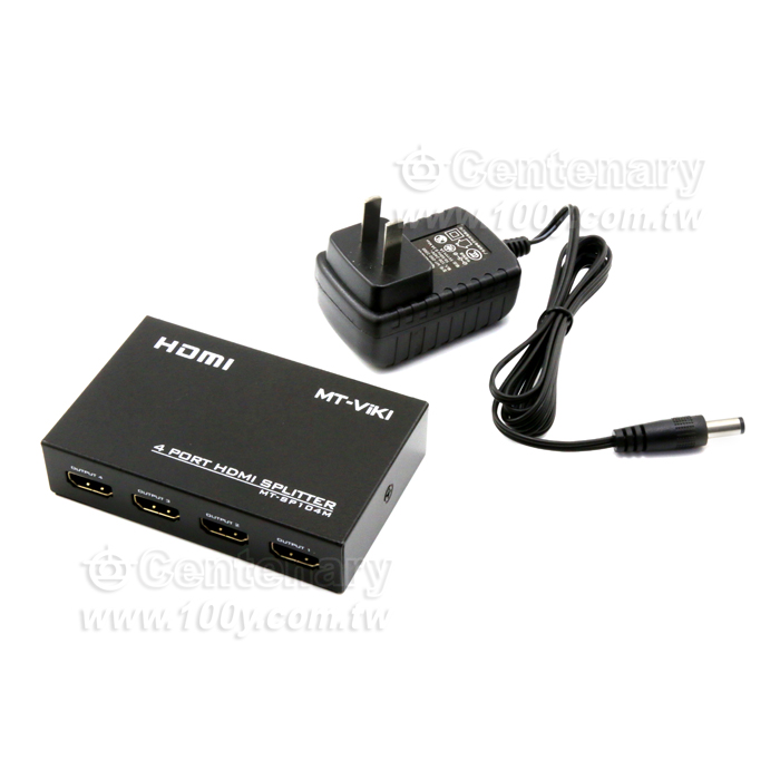  1進4出HDMI分配器  高清4K - 99159 產品圖片