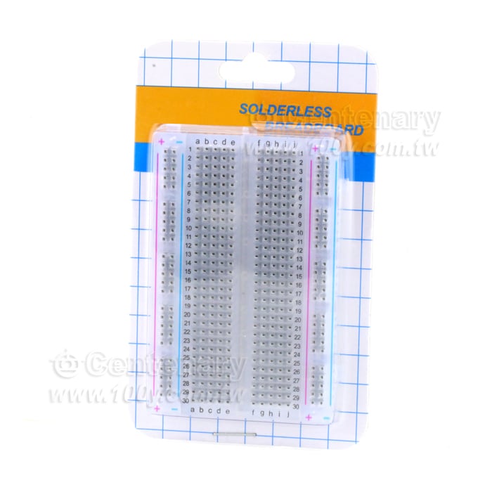 400 holes transparent breadboard - 99345 Product Image