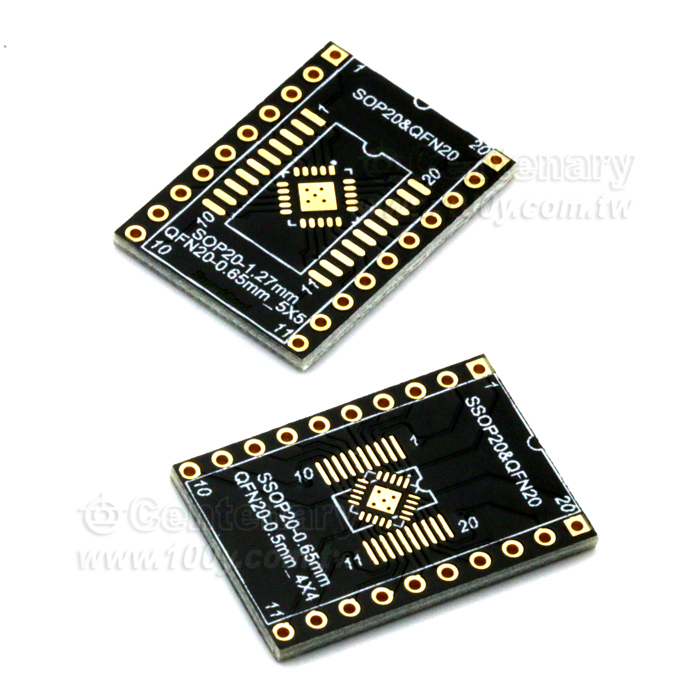 SOP20-1.27/QFN20-0.65/SSOP20-0.65/QFN20-0.5-DIP20 - 99533 Product Image