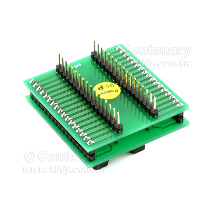 SSOP28 TO DIP28轉換座 - 93928 產品圖片