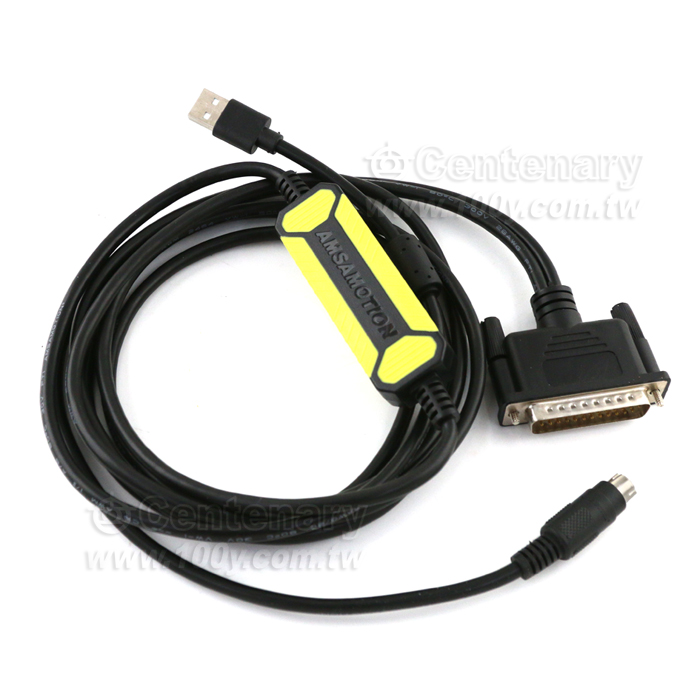 兼容三菱-FX系列PLC編程電纜 長度3M - 100038 產品圖片