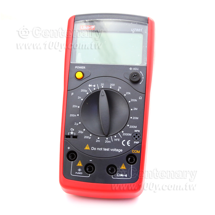 電阻+電容+二極體+導通(蜂鳴)+hfe 量測儀表 - 100261 產品圖片