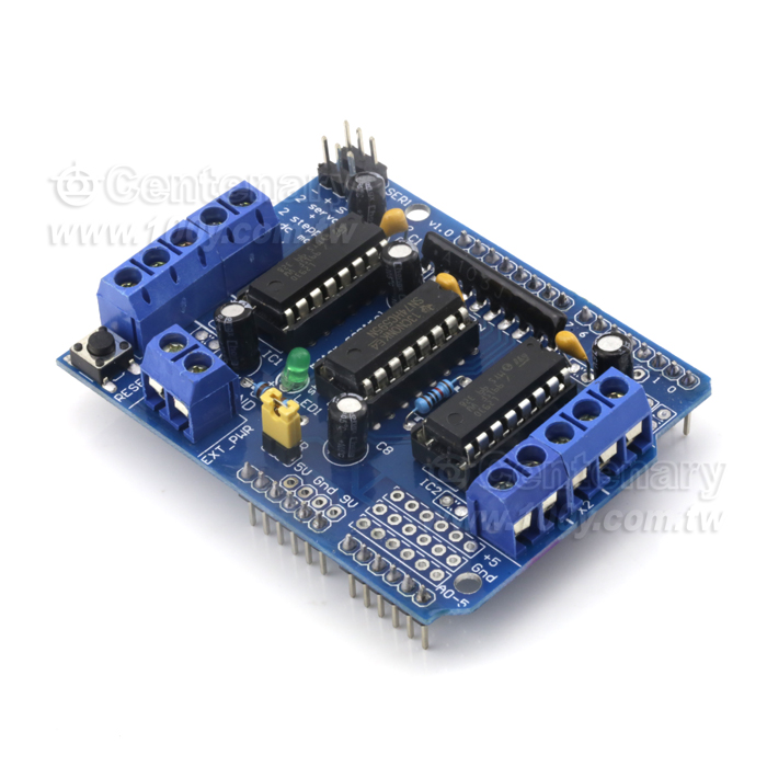 兼容Arduino 電機驅動擴展板 - 100697 產品圖片