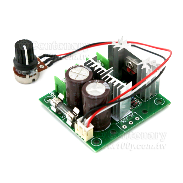 PWM 直流電機調速器  10A 12-40V - 101935 產品圖片