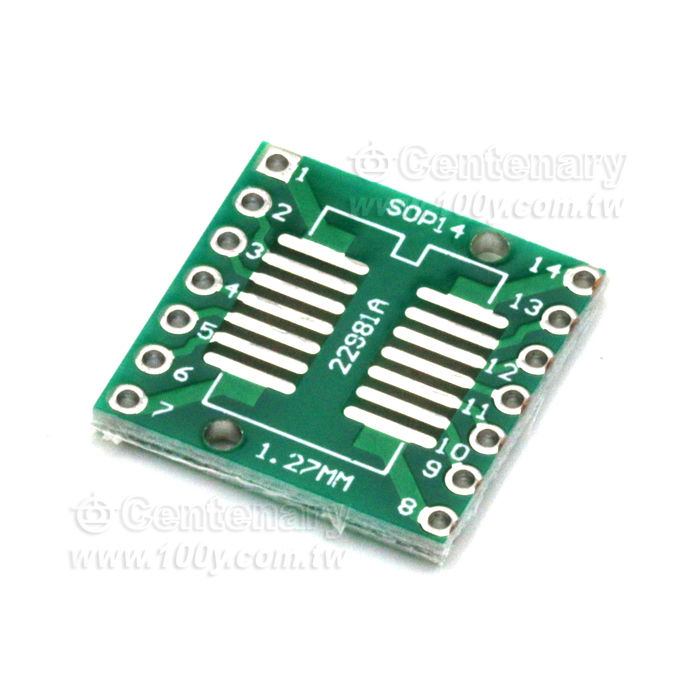 雙面兩用轉接板 TSSOP-14轉SOP-14 - 102322 產品圖片