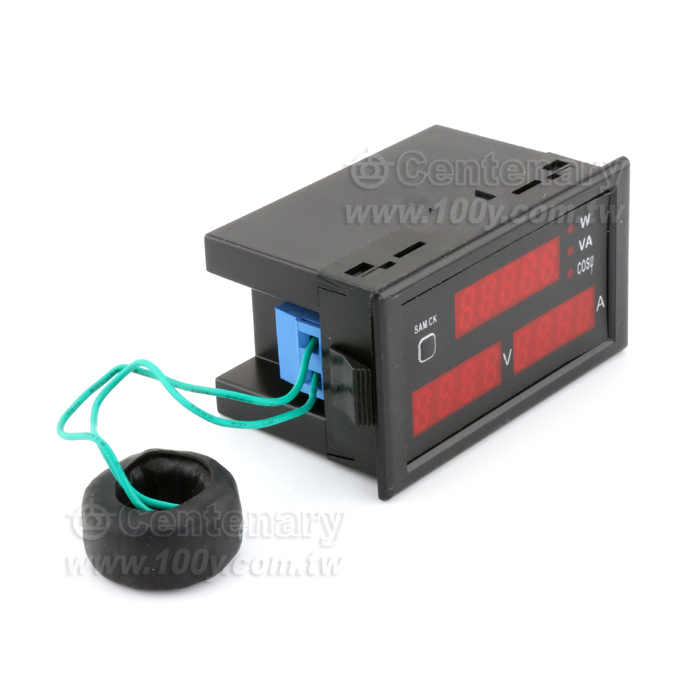多功能數顯交流電表 AC80-300V AC0-100A - 102515 產品圖片