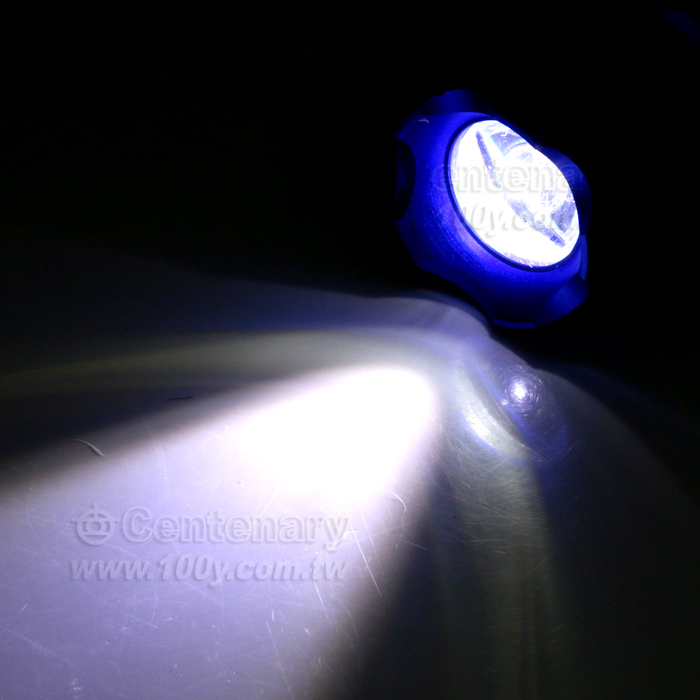 充電式強光手電筒 (藍色) - 102950 產品圖片