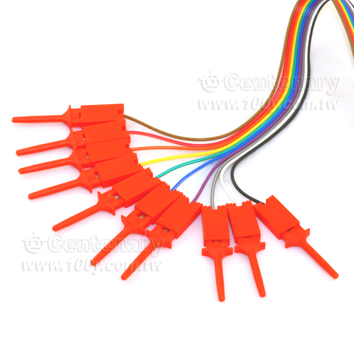 Logic Analyzer Test Clip Black (10pin/Set) - 103597 Product Image