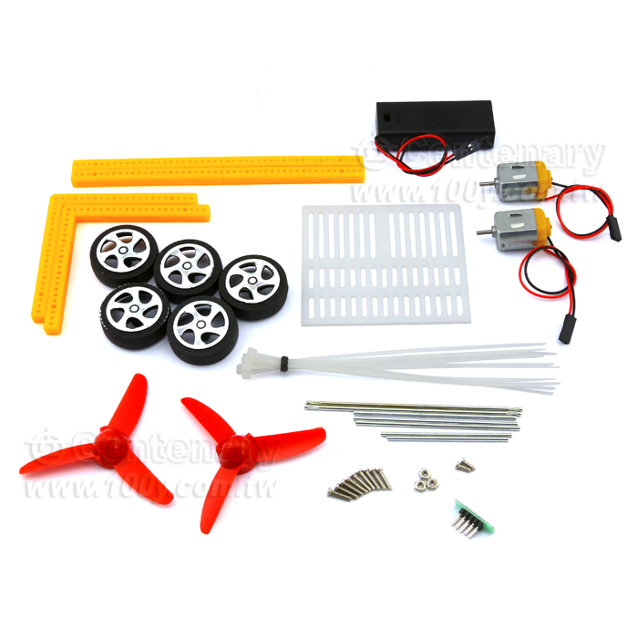 DIY玩具科技小製作風力小車 - 103735 產品圖片