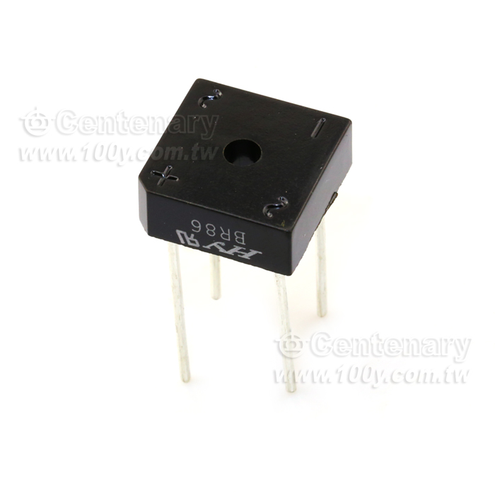 橋式整流器 600Vrrm/8A 無鉛 - 94085 產品圖片