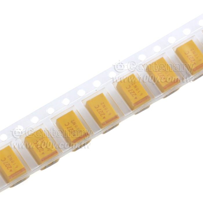 SMD鉭電10uF/16V ±10％ B Case【無鉛】 - 40394 產品圖片