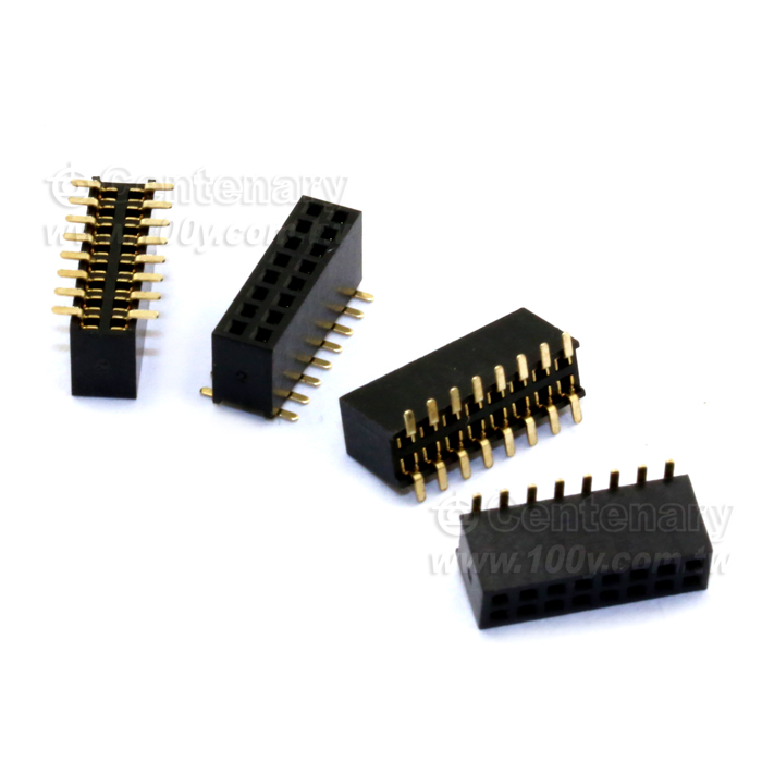 1.27mm Pitch Female Header Receptacles- Double Row - 112309 Product Image