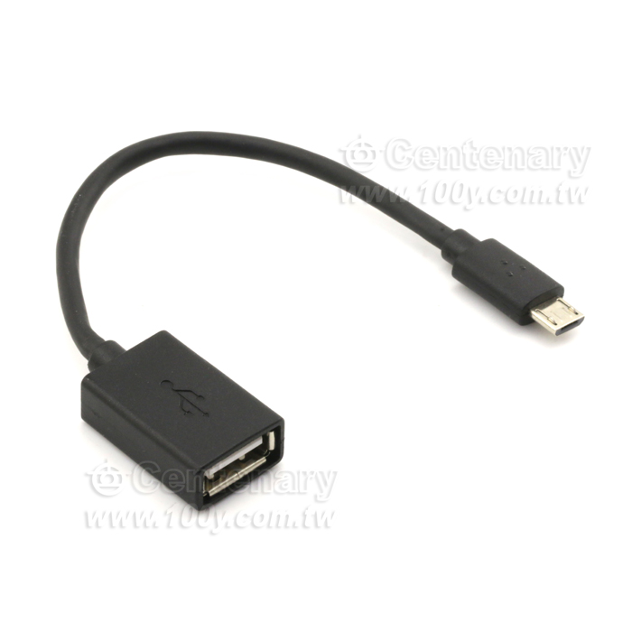 OTG連接線  手機 micro USB轉接  線長10CM 全長14CM - 104461 產品圖片