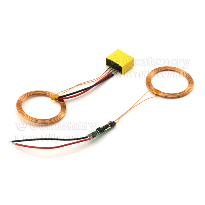無線充電模組 黃殼小板 輸入12V接收5V - 104864 產品圖片