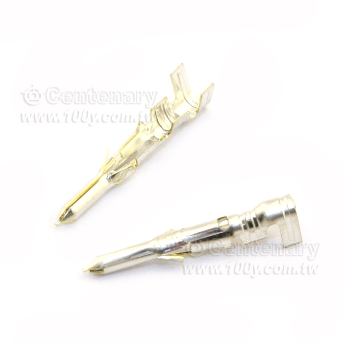 1.57mm Diameter, Standard .062" Pin and Socket Crimp Terminal - 104759 Product Image