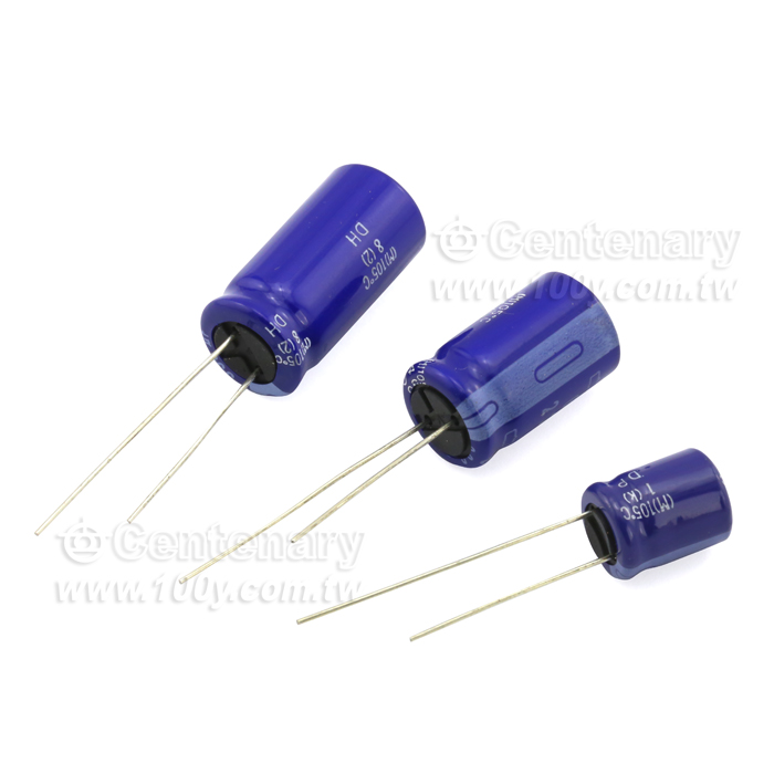 高頻電容-55~+105℃ 10*12.5mm 120uF/35V - 91797 產品圖片