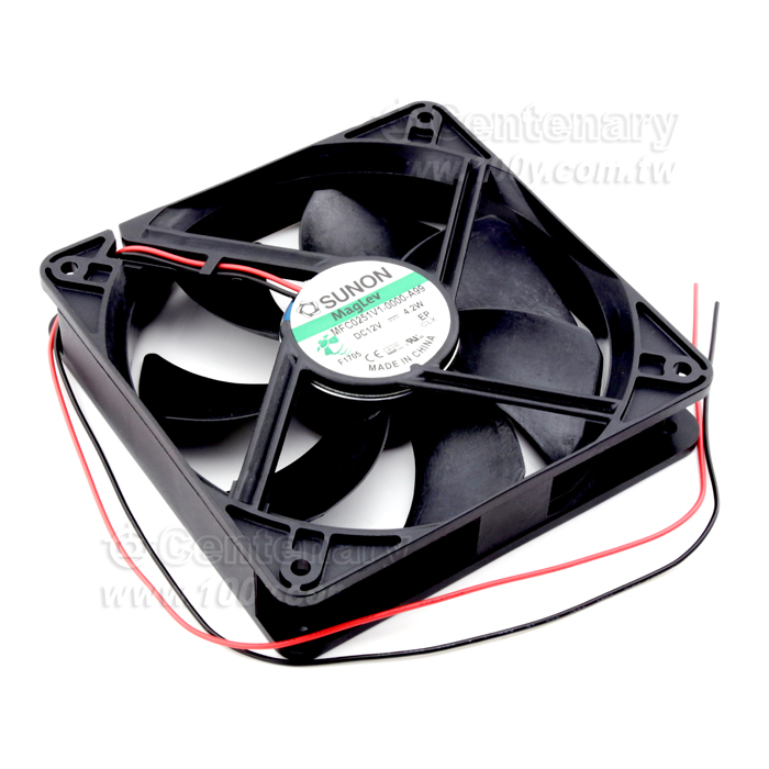 SUNON_DC12V 帶線式風扇 120*120*25mm - 104430 產品圖片