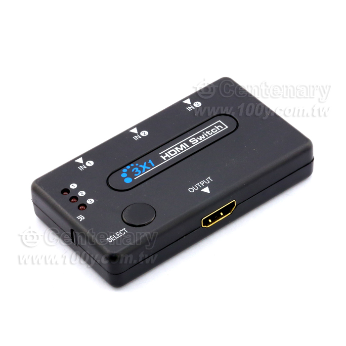 HDMI選擇器3 進一出 (切換器) - 105500 產品圖片