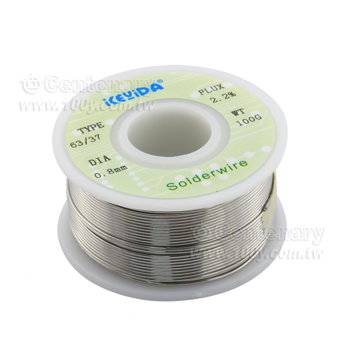 免洗有鉛樹脂心焊錫絲50g/R 0.8mm - 105706 產品圖片