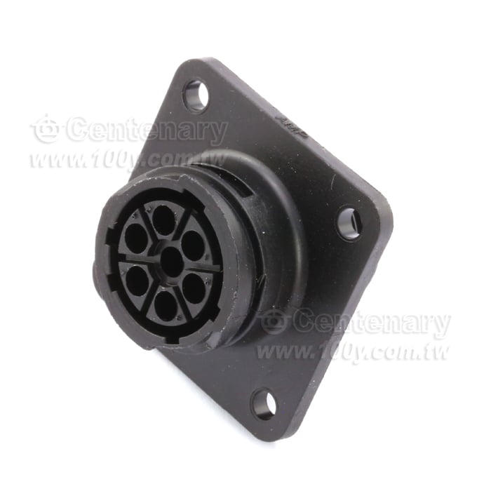 TE/Amp_CPC Series 1 7P Female Socket - 66767 Product Image