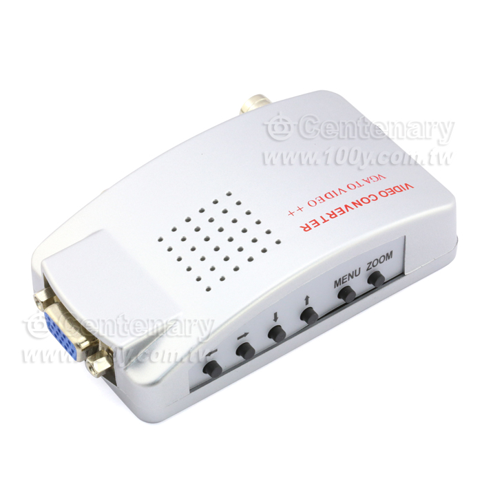 VGA轉S端BNC輸出監控視頻轉換器 - 106074 產品圖片