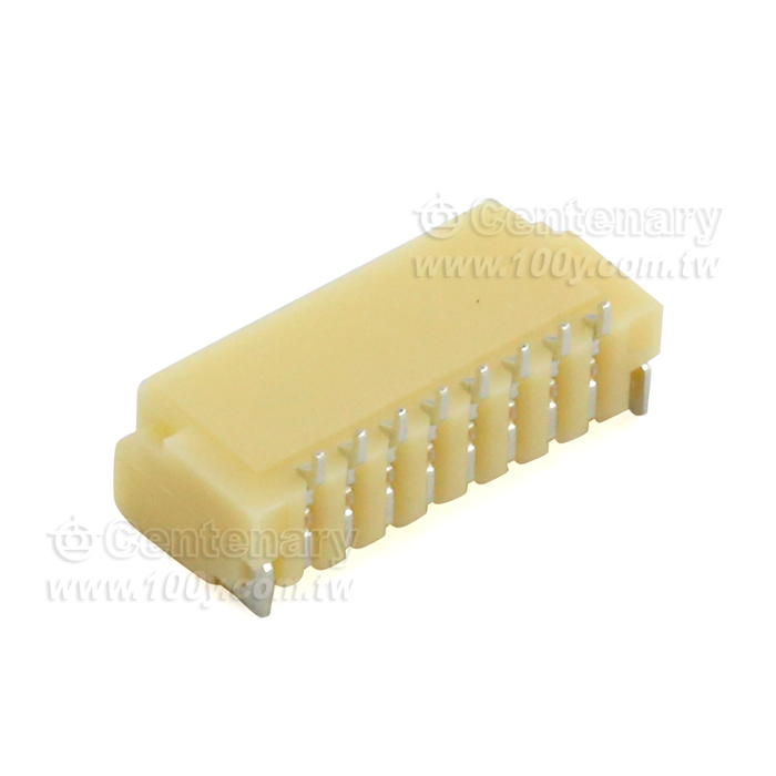 JST_SH 10P公座 P:1.0mm - 78760 產品圖片