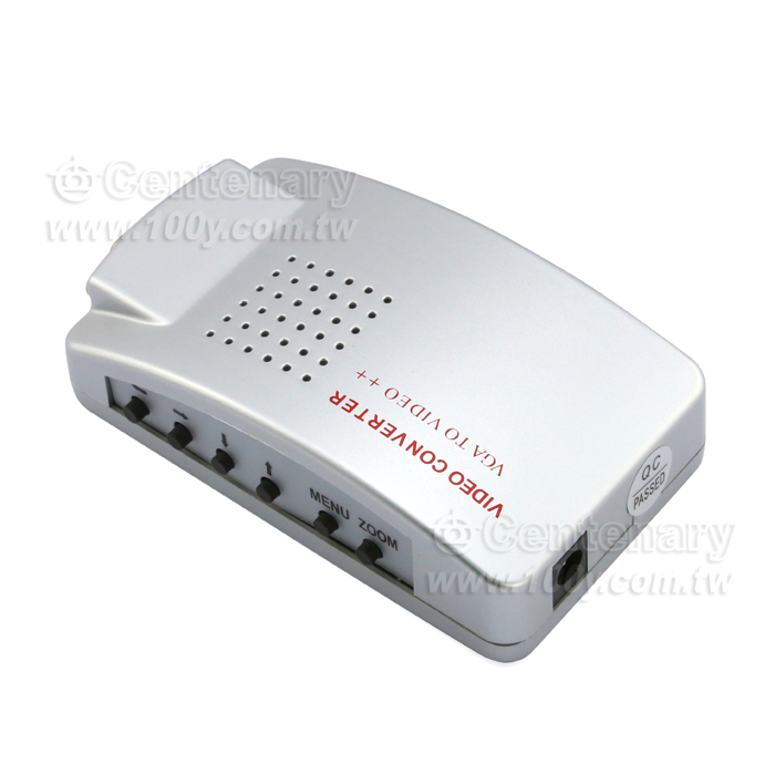AV/S IN 轉VGA OUT  轉換器 - 106076 產品圖片