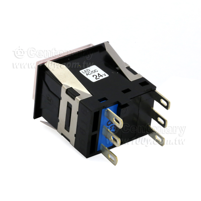 IDEC_長方形照光按鈕開關 瞬時型 SPDT - 107391 產品圖片