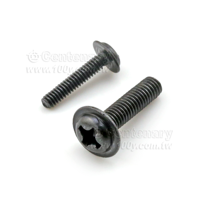 圓頭附華司⊕字螺絲 M3*8mm - 108047 產品圖片