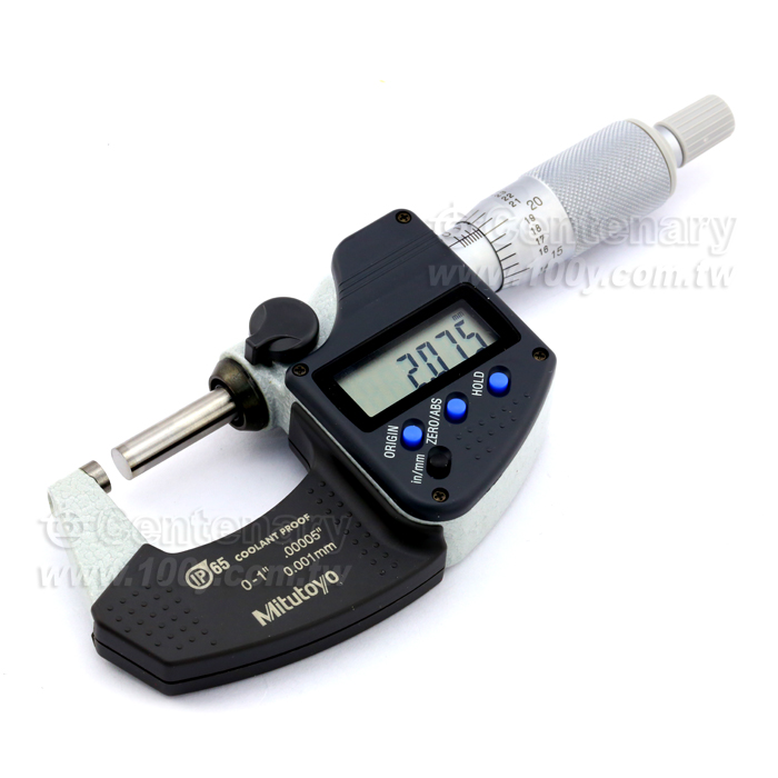 Mitutoyo_IP65數位外徑測微器 0~1" - 62818 產品圖片