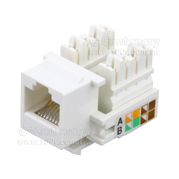 CAT5E 超五類插座模塊 - 108363 產品圖片