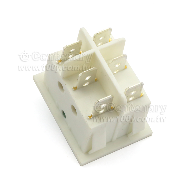 附燈-綠按鈕/白底 AC110-220V - 108300 產品圖片