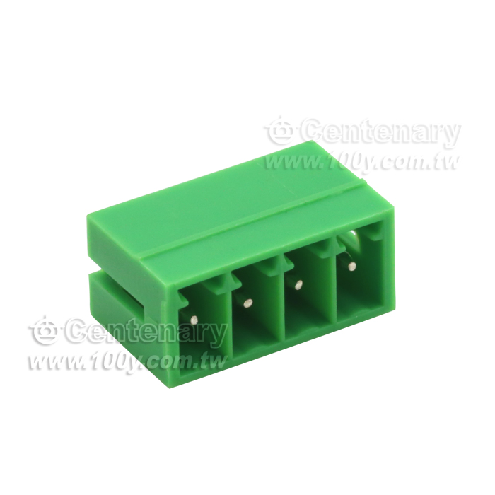 插拔式接線端子180度 4P - 108444 產品圖片