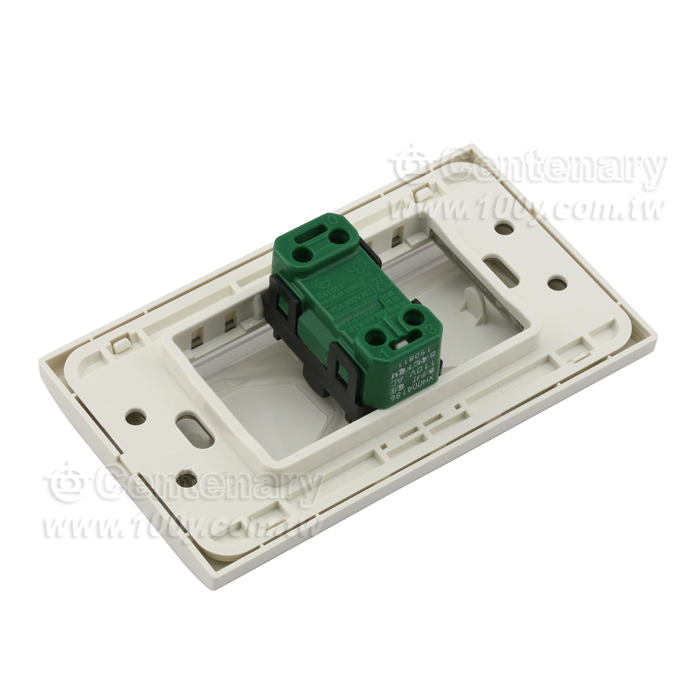 埋入式螢光開關C(單)15A 110V AC用 - 108839 產品圖片