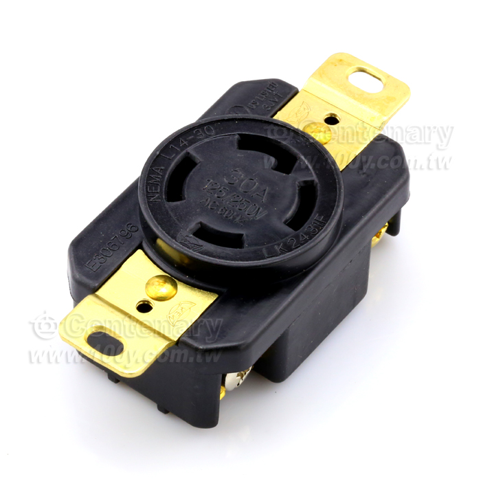 L14-30R 引掛式暗插座4P 30A  / 125/250V - 108893 產品圖片