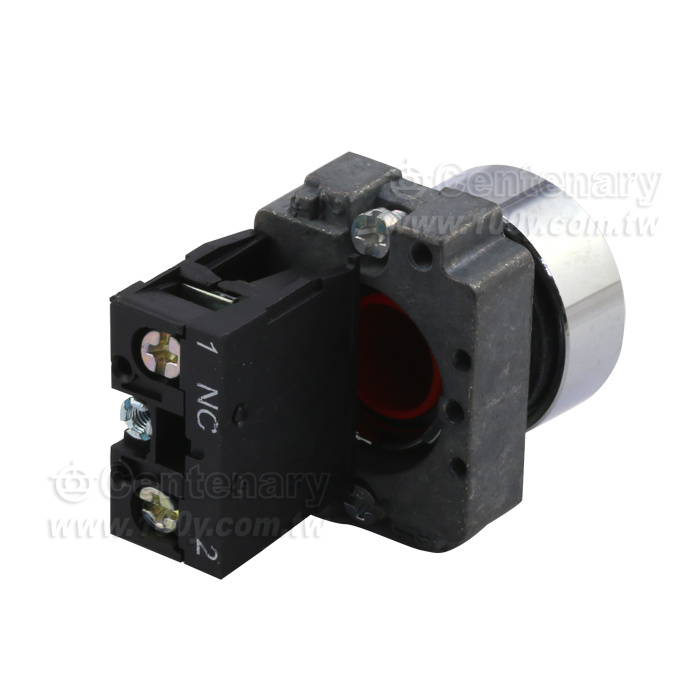 自復式按鈕開關 紅色 1NC AC/DC 600V - 109133 產品圖片