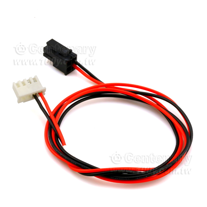 1007#26 XH-4P穿2P/1.0-4P穿2P (黑色殼) - 109410 產品圖片
