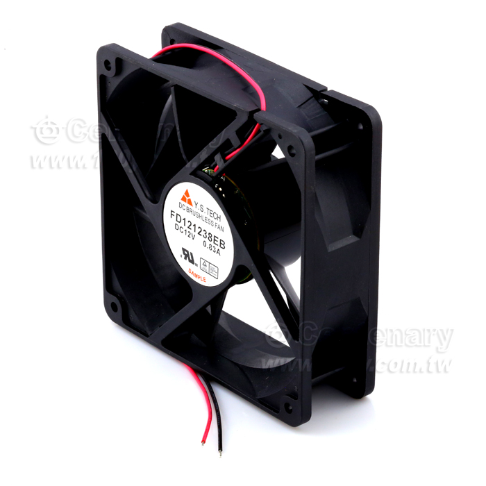 YS_DC12V 帶線式風扇 120*120*38 - 102171 產品圖片