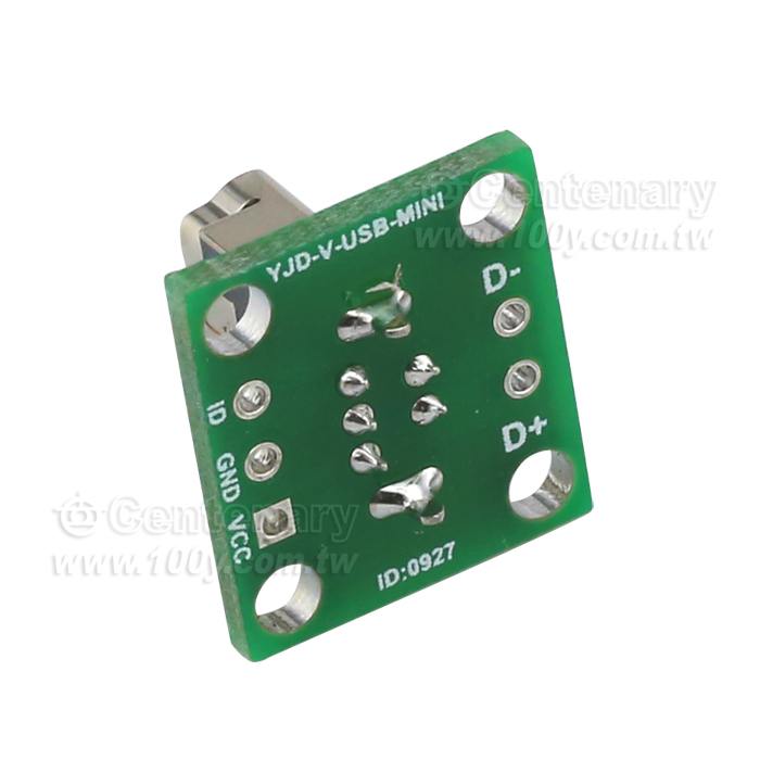 Vertical MiniUSB Converter Board - 109763 Product Image