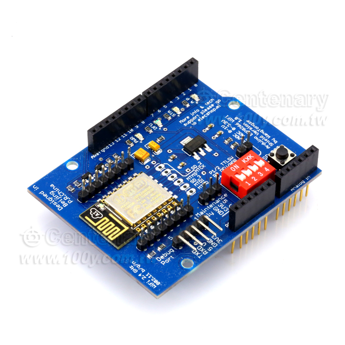 串口WIFI擴展版shiled ESP-12E - 109780 產品圖片