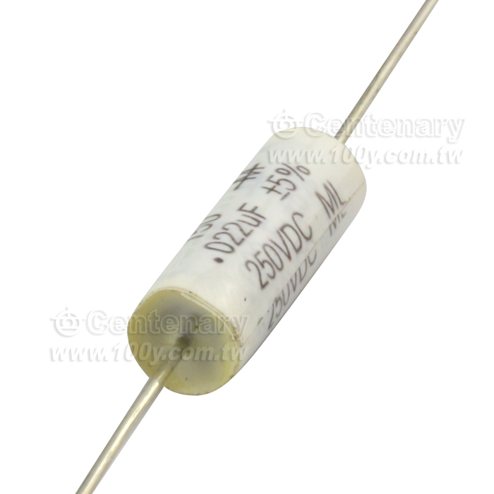 金屬化薄膜軸向電容 - 110035 產品圖片