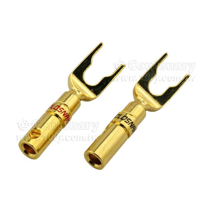 Gold-Plated Y-Type Stereo Plug - 109945 Product Image