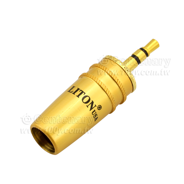 3.5mm Gold-Plated Stereo Plug - 109930 Product Image