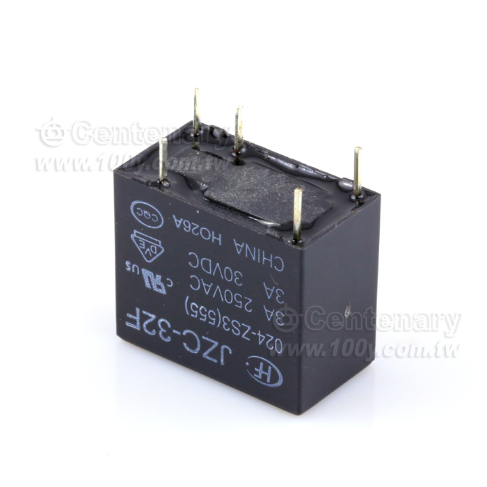 HONGFA_DC24V繼電器  (1FormC) - 62034 產品圖片