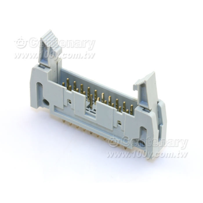 Gray 2.54mm 180° Male Headers - 106567 Product Image