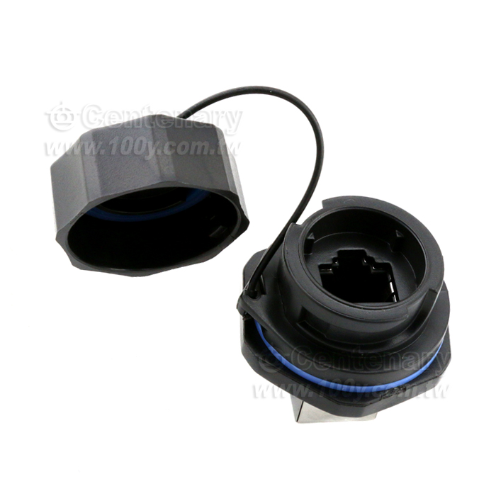 Cnlinko  RJ45 dual circular socket - 109927 Product Image